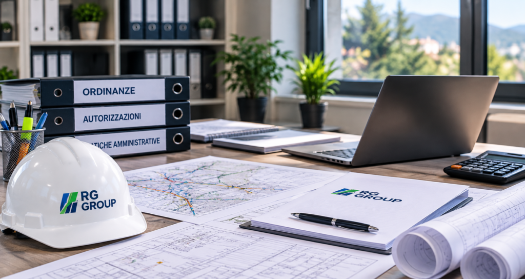consulenza tecnica rg group in ufficio